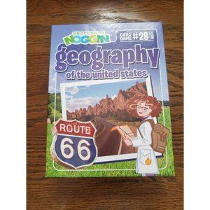 Professor Noggins Geography of the United States Card Game #28 COMPLETE